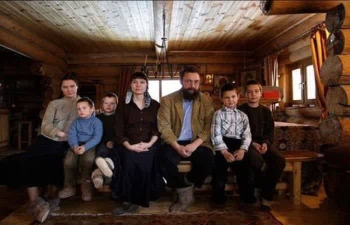 Герман Стерлигов и его семья.